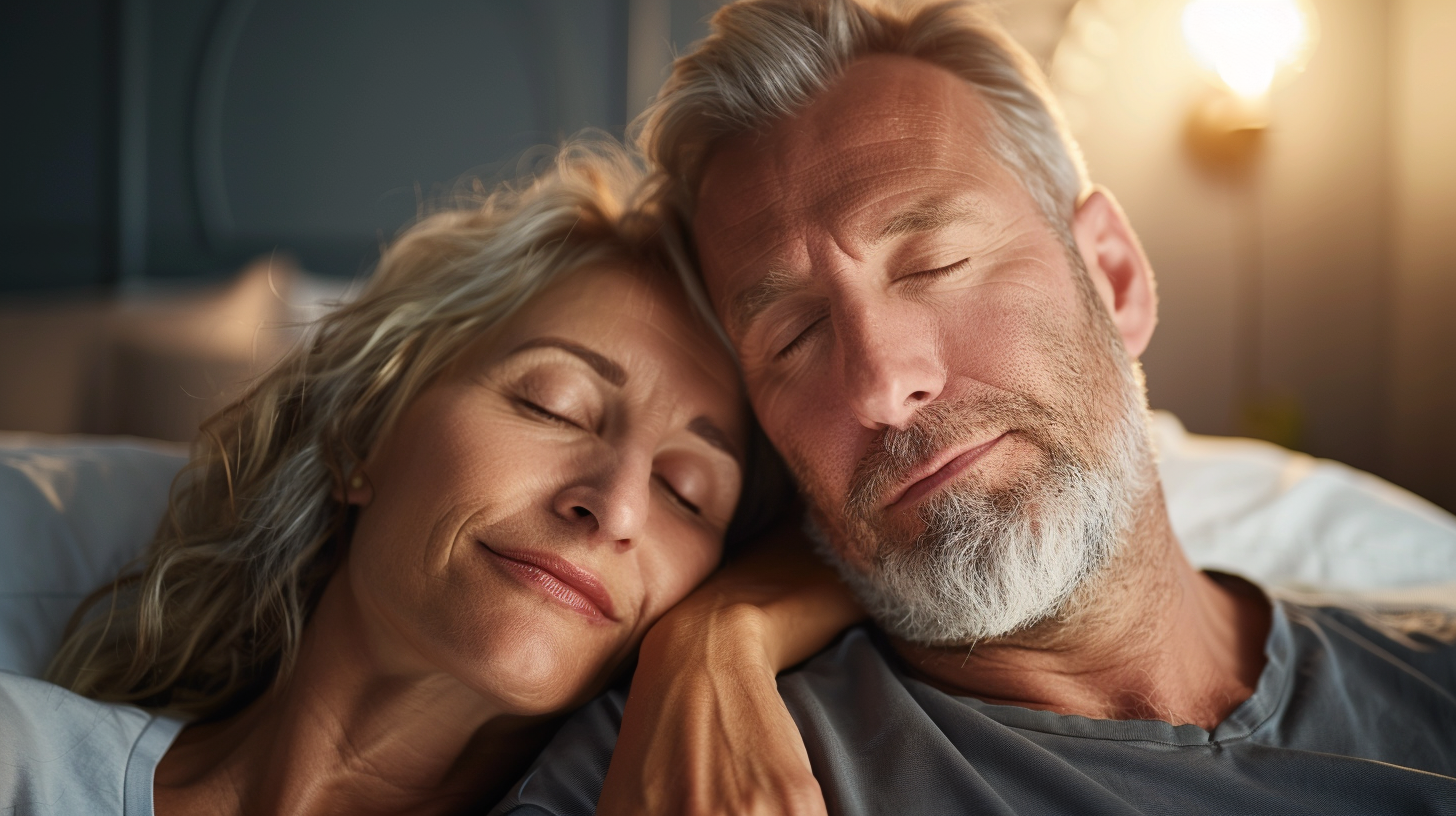 Zweisamkeit in einem gemütlichen Raum.