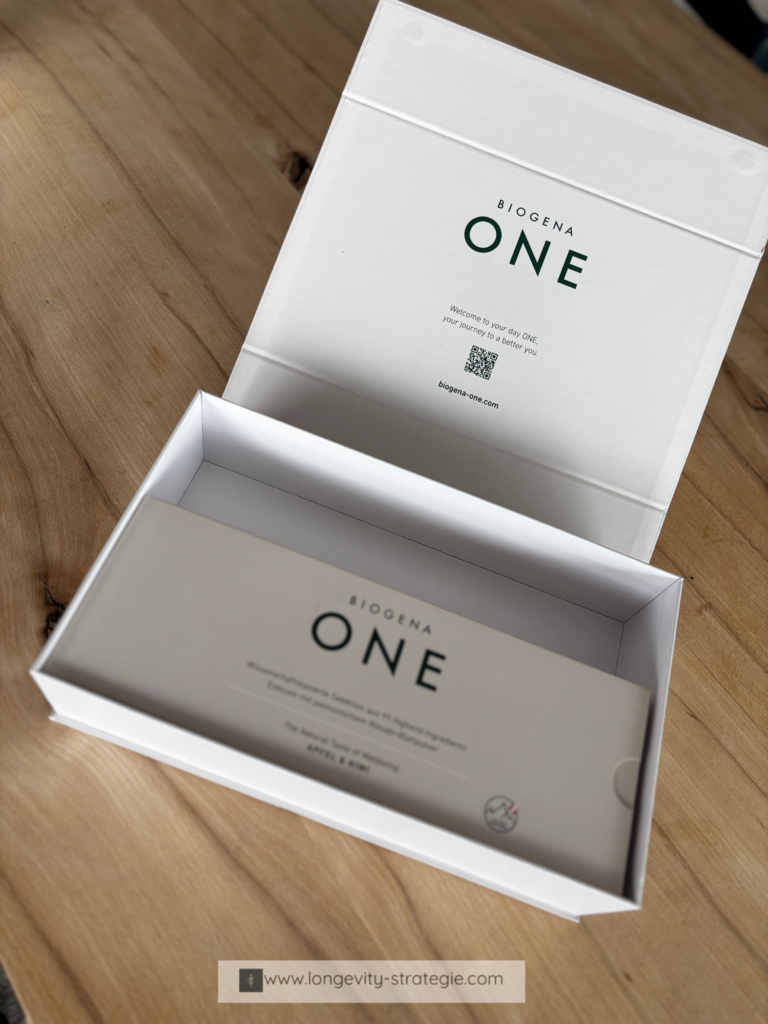 Offene Box mit Biogena ONE