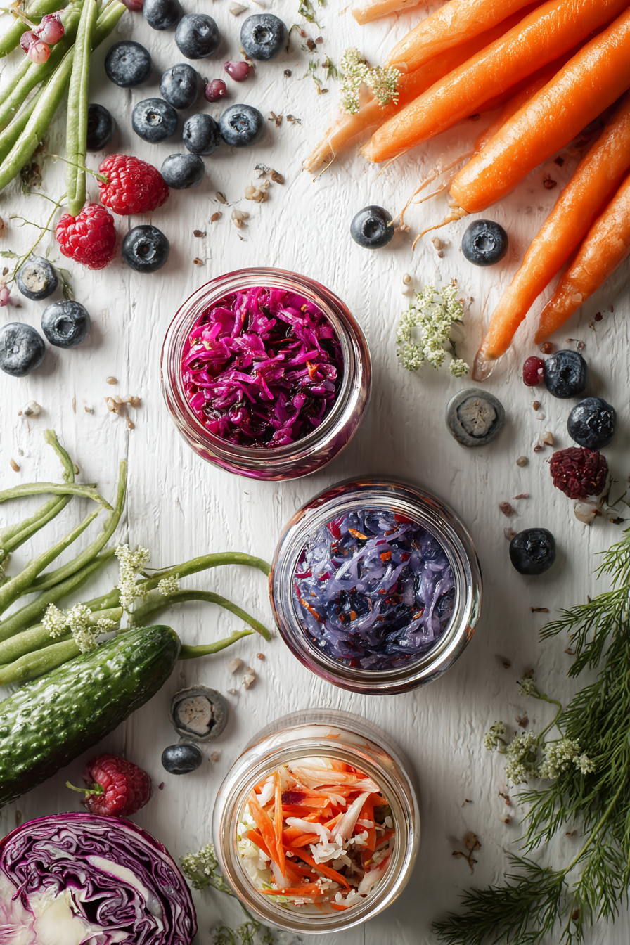 Darm-Haut-Achse – Fermentierte Lebensmittel für Hautmikrobiom Longevity